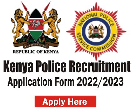 application letter for kenya police