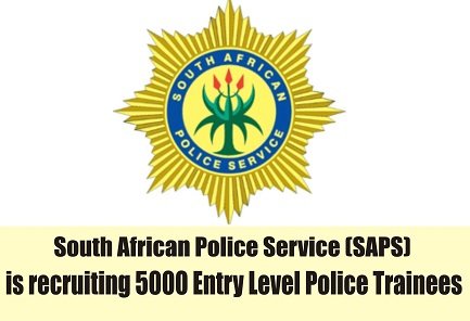 South African Police Service (SAPS) Trainee Recruitment 2022/2023 ...