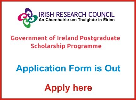 Link To Apply For 2023 Government Of Ireland Post Graduates Scholarship ...