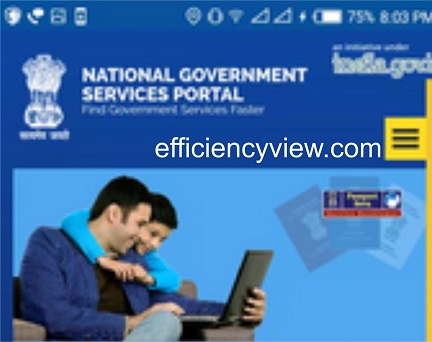 visit services.india.gov.in